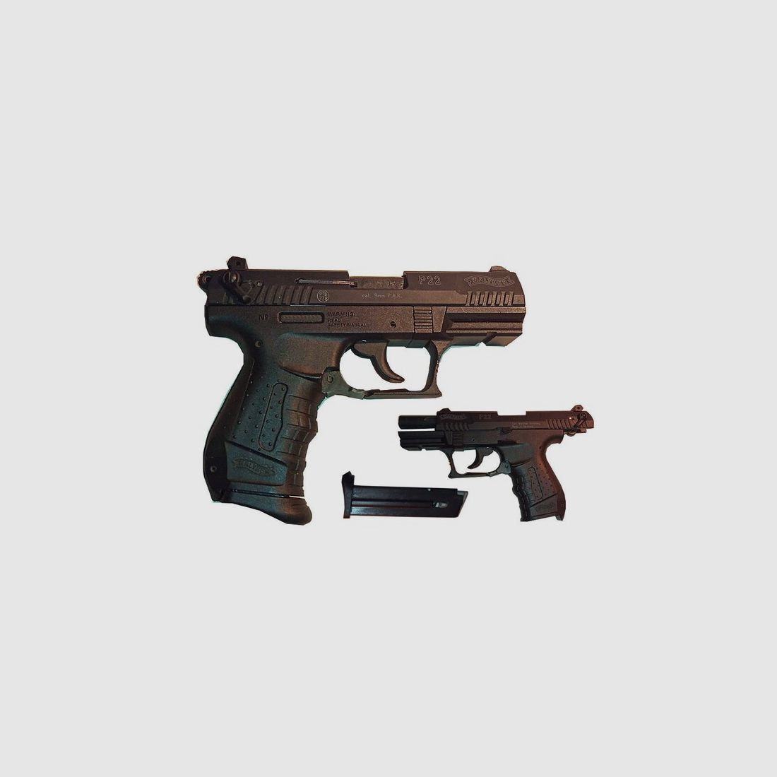 Walther P22   Kaliber 9mm PAK neuwertig