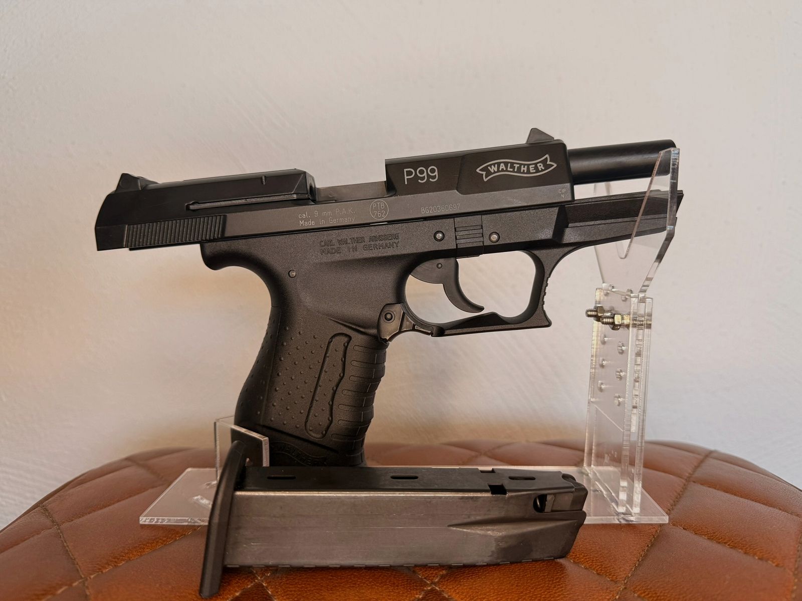 Walther P99 neuwertig, mit Koffer und Zubehör