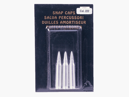 Fritzmann Pufferpatronen Aluminium .308WIN 3 Stk
