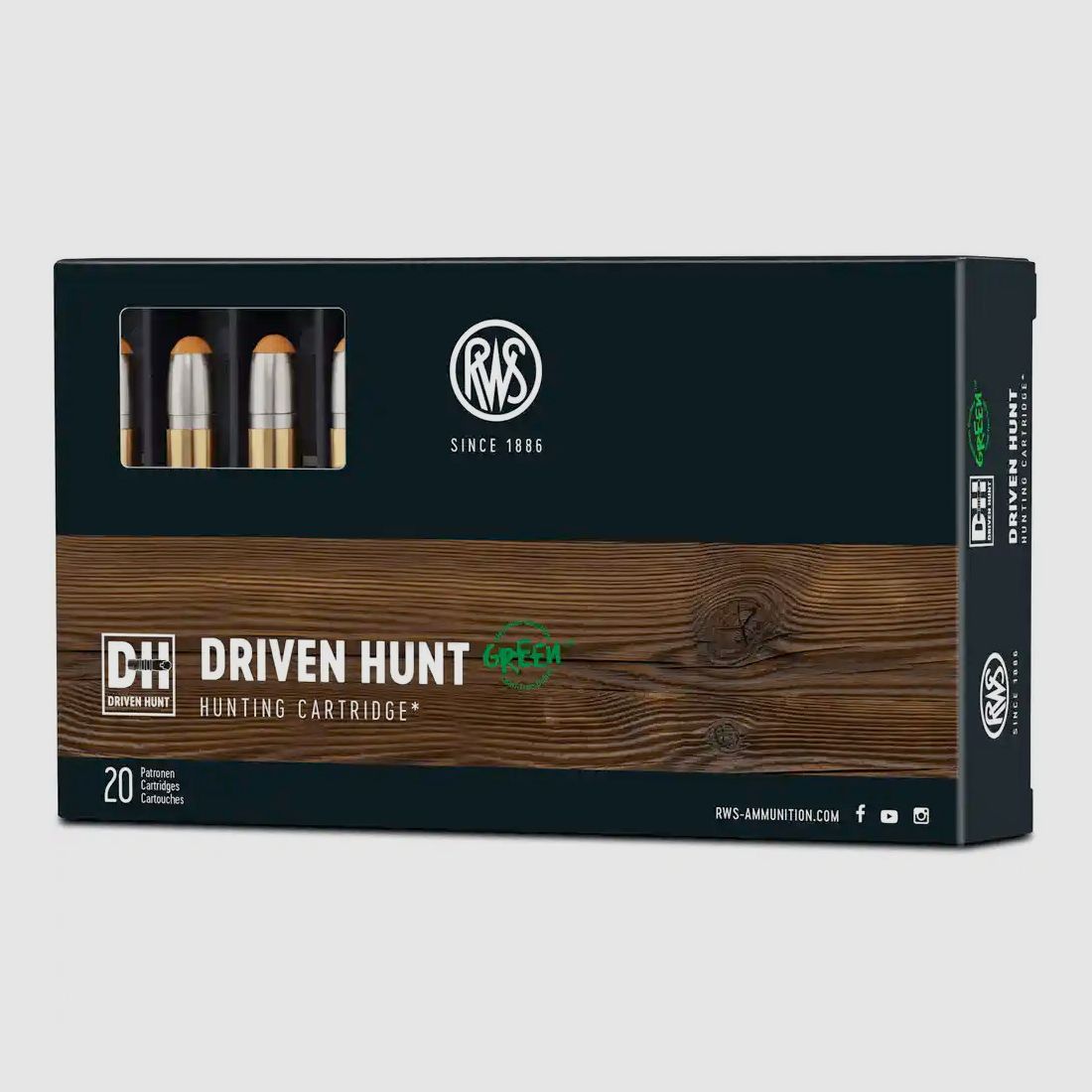 RWS Driven Hunt 10.7g - 165gr .308Win