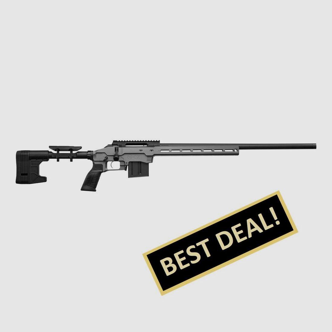 CZ Repetitiegeweer 600+ MDT Grijs 6,5 Creedmoor