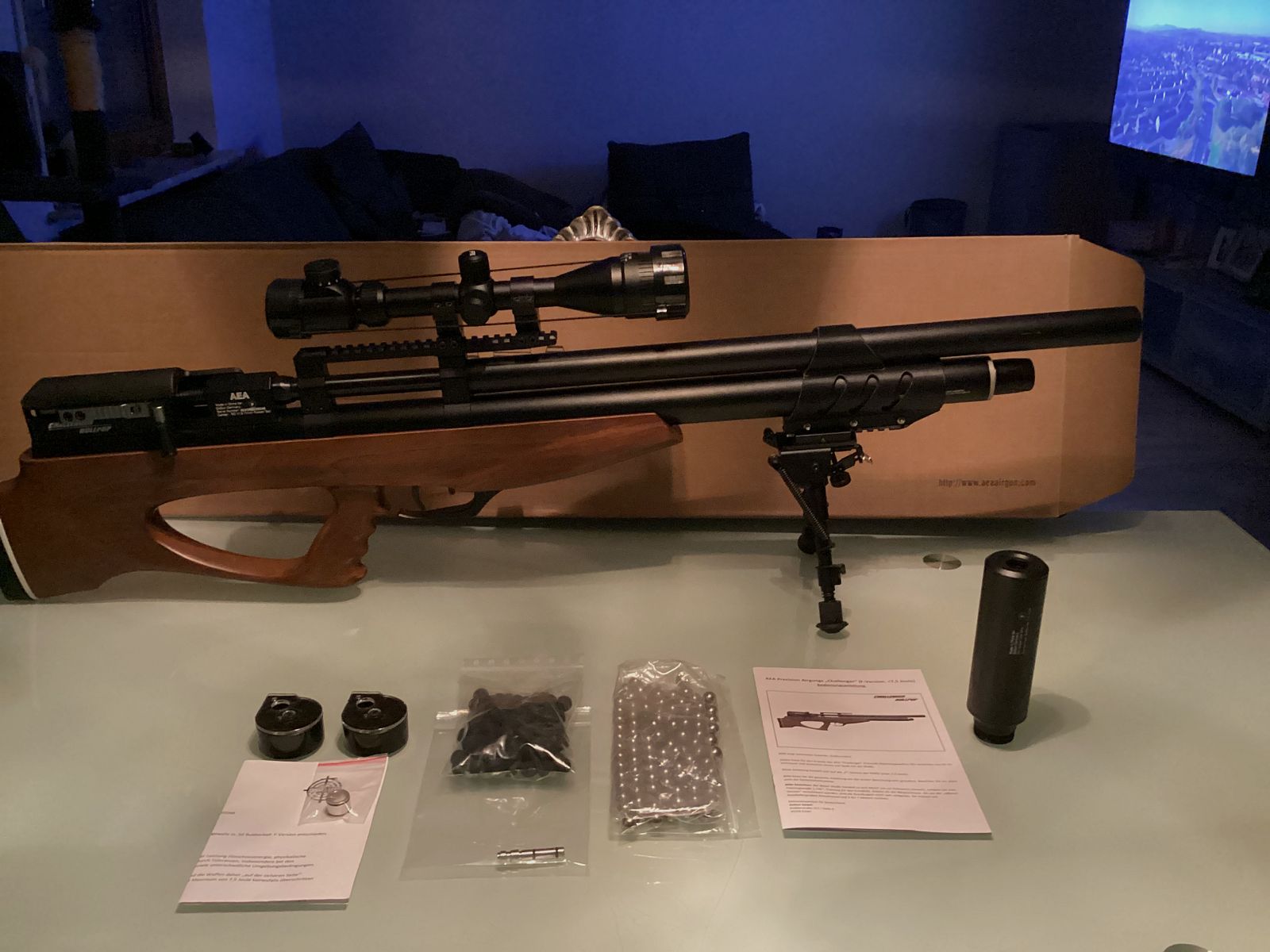 AEA Challenger 7,5 Joule kal.50 in Ovp
