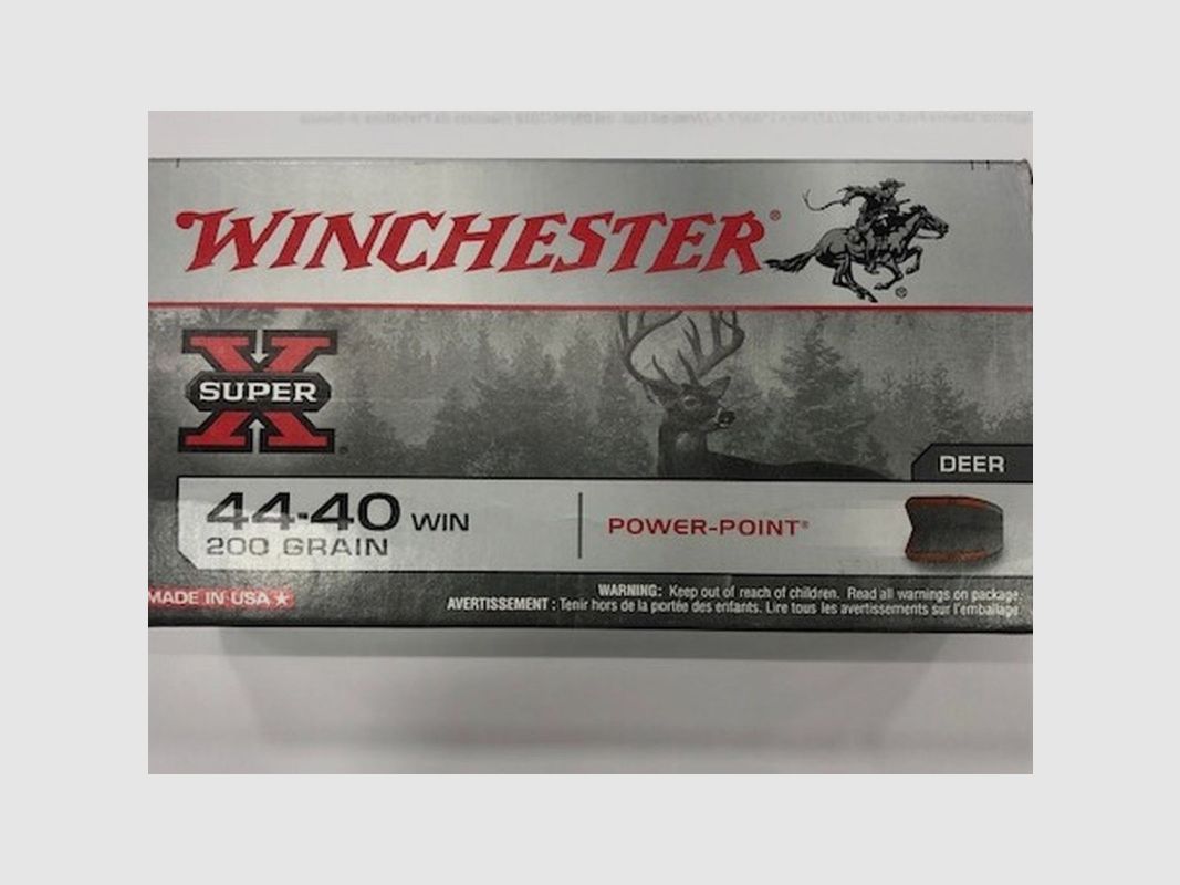 WINCHESTER CARTUCHOS 44-40WIN 200 GR, imagen 1 de 2