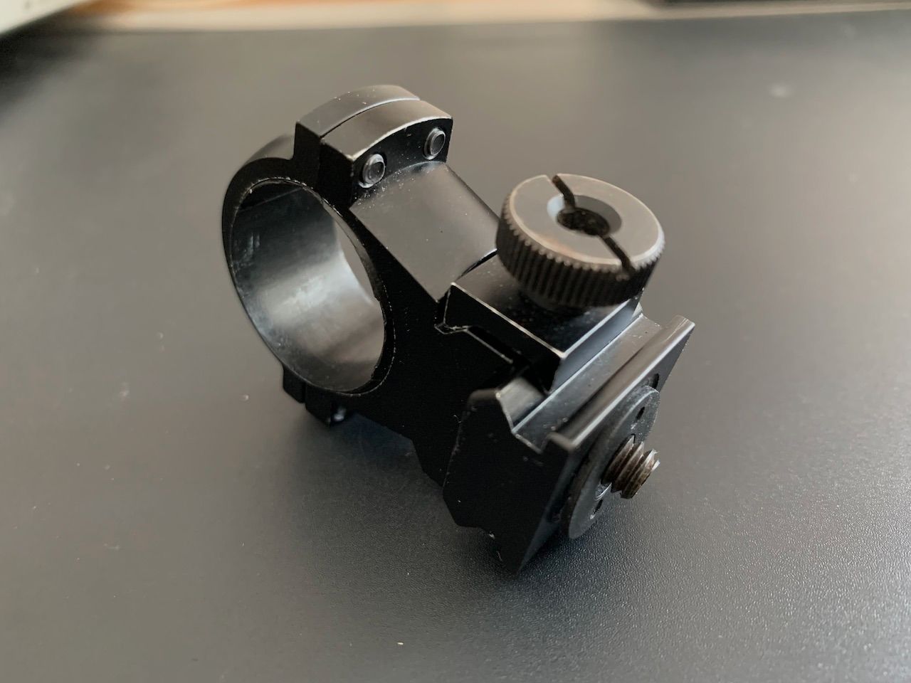 Sytong HT-770 12mm night vision device + Maximtac IR-850 Gen.2 IR spotlight + Laserluchs mount