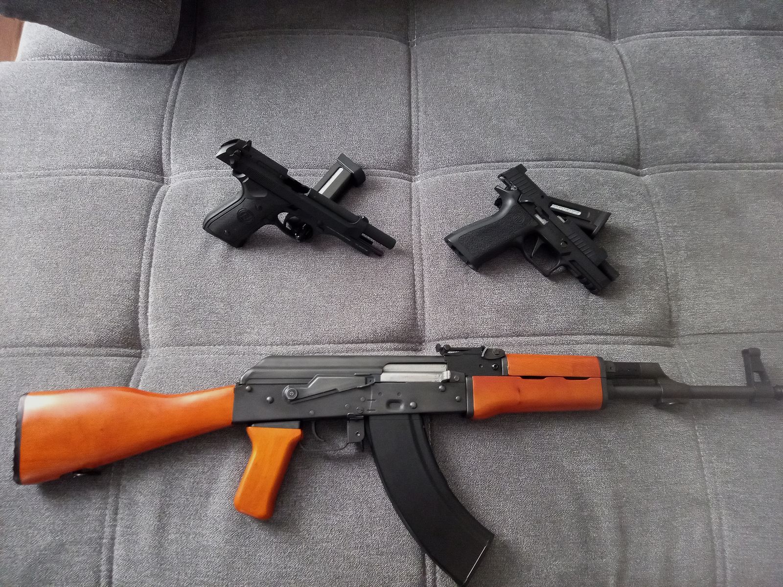 Verkaufe 3 Neuwertige Co2 4,5mm Stahl BB Plinker