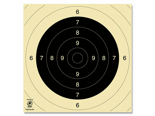 250 x Einsteckspiegel BDS Scheibe Nr. 5. Pistole 25/50 m. ISSF. KK 100 m. DSU UIT Präzision 26x26cm