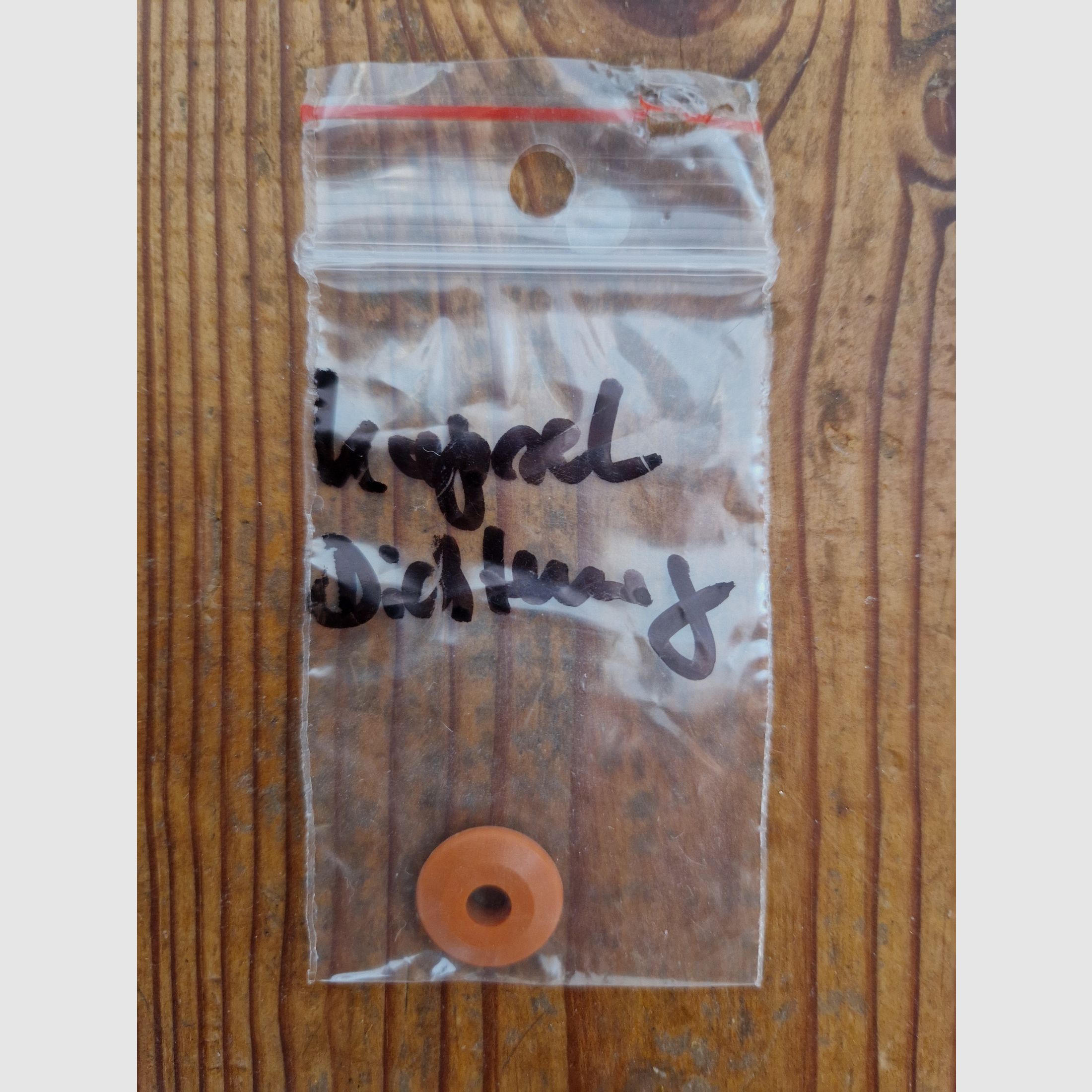 Kapseldichtung  ? für 12 g Kapseln passend für viele Umarex und Crosman CO2 Waffen orange   ?   NEU