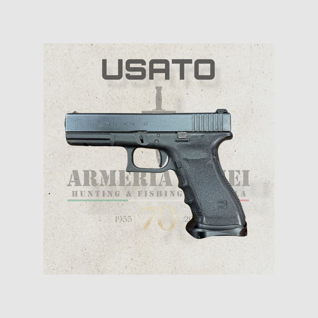 USADO – PISTOLA – GLOCK MOD. 22 cal .40 S&W, imagen 1 de 4