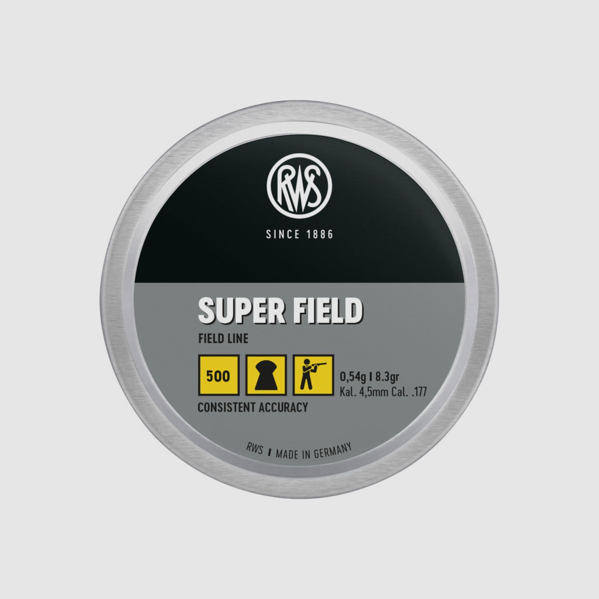 RWS SUPER-FIELD 4,52mm 0,54g 500/5.000/25.000