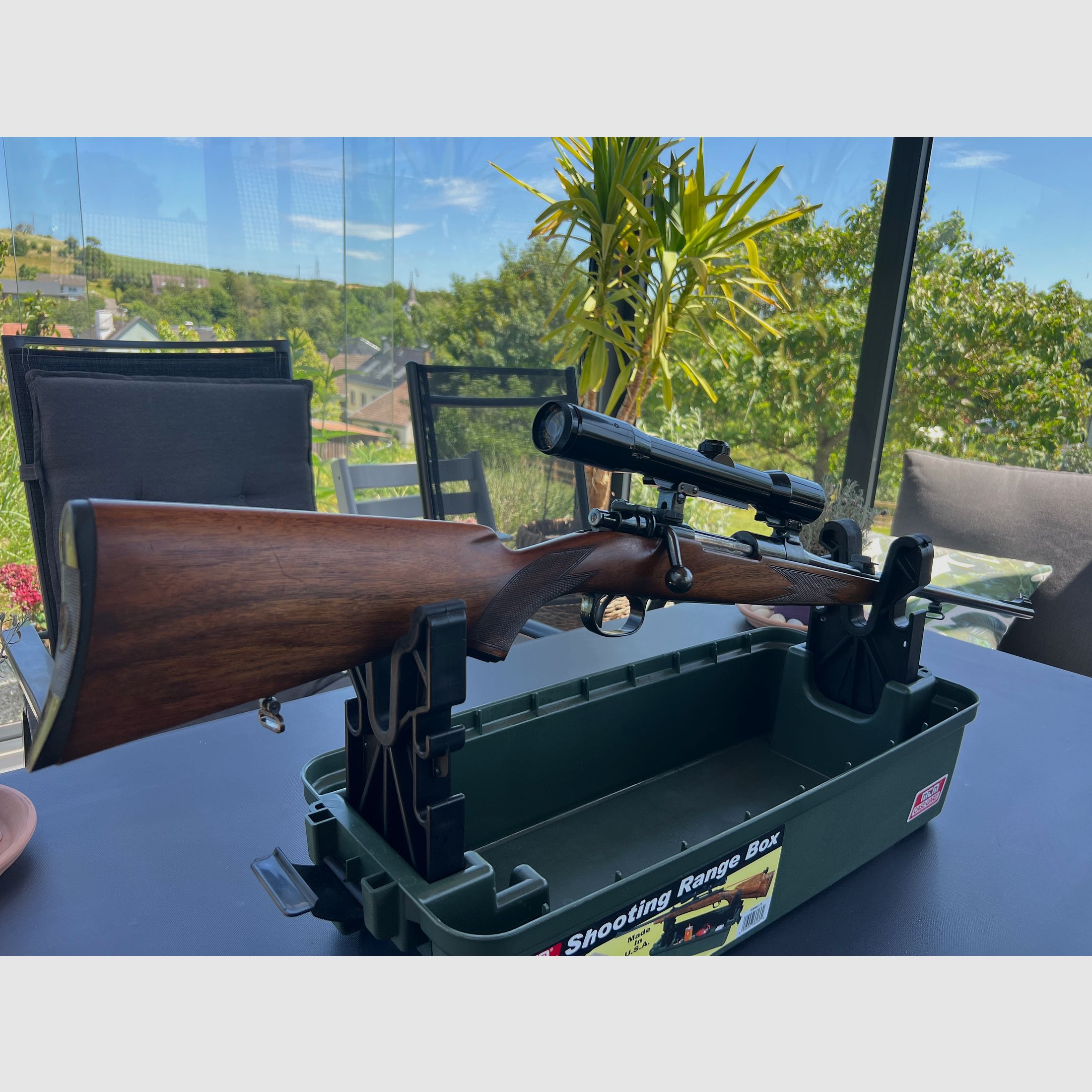 Mod 98 Kaliber 243Win  ink Zeiss Glas
