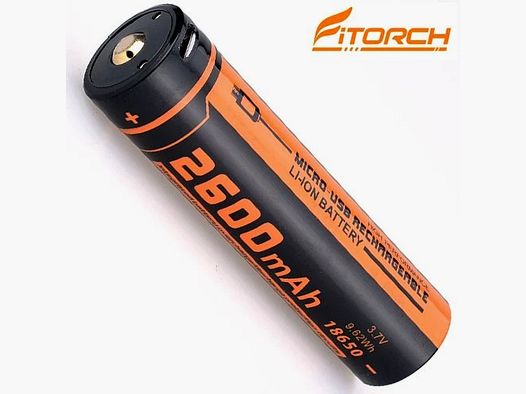 Fitorch Akku 18650 2600MhA