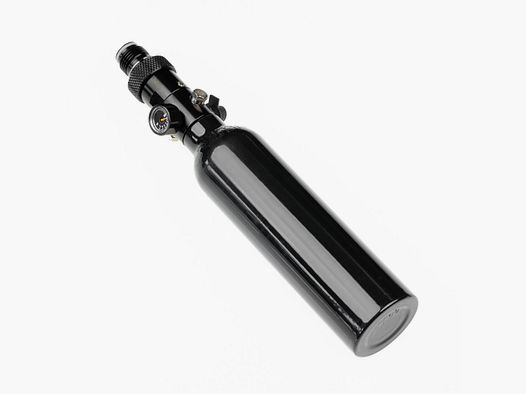 Bouteille de 0,2 LITRE incl. régulateur de réservoir d'air à valve coulissante On/Off 850 ou 1100 PSI | 3000 PSI | Umarex T4E | FSC | FSC XP | Valken | Pistelle X-68