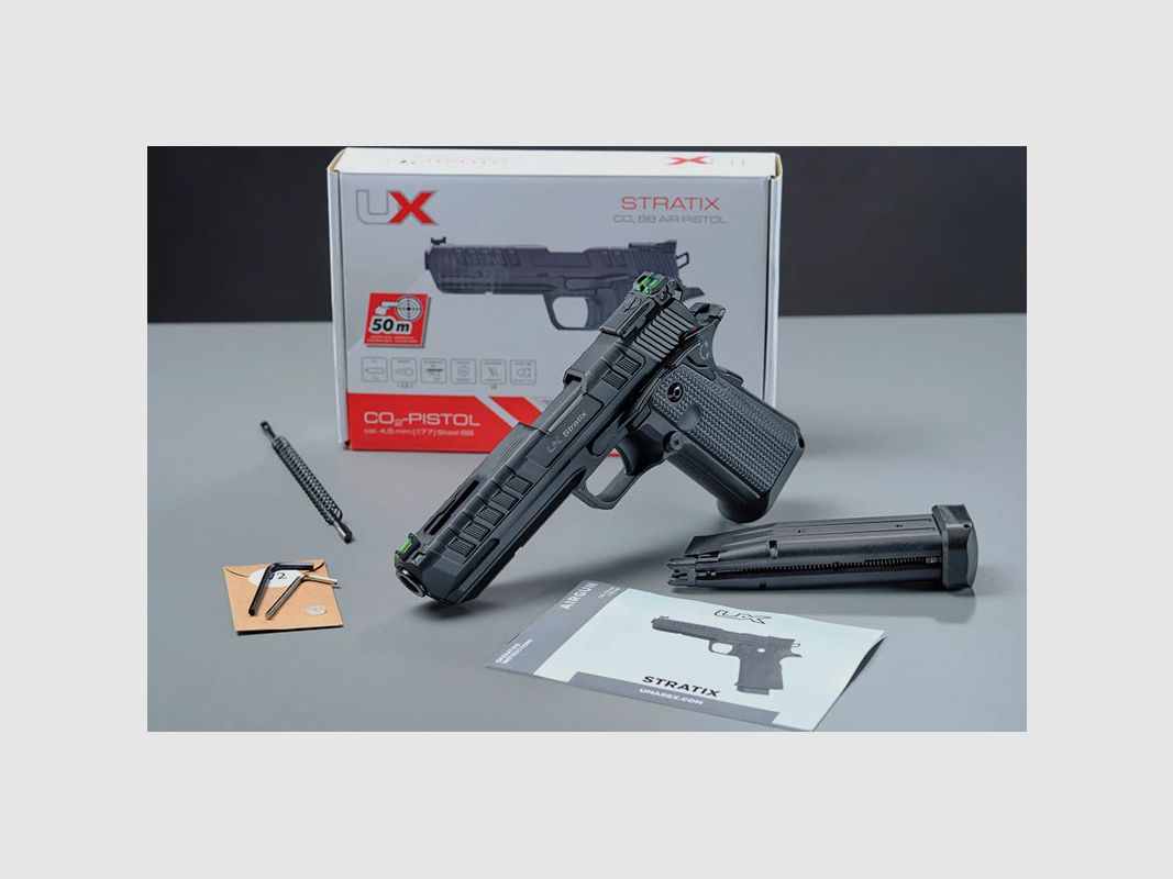 Pistole Stratix CO2 4,5mm BB 3 Joule Umarex, Bild 8 von 8