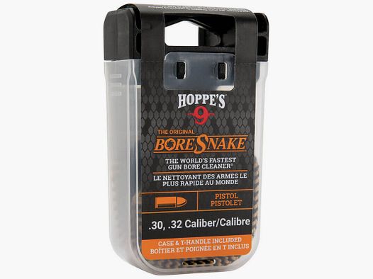 Hoppes BoreSnake pour armes de poing - .30, .32