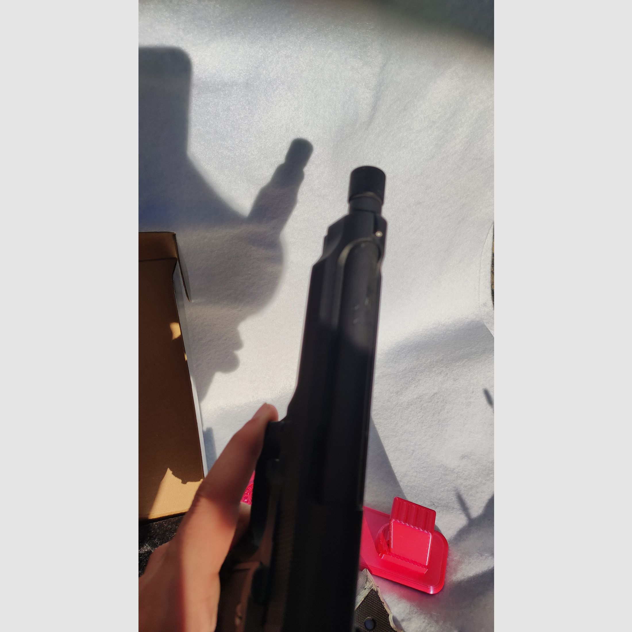 M92 in Schwarz mit Schalldämpfer GBB 6 mm bb