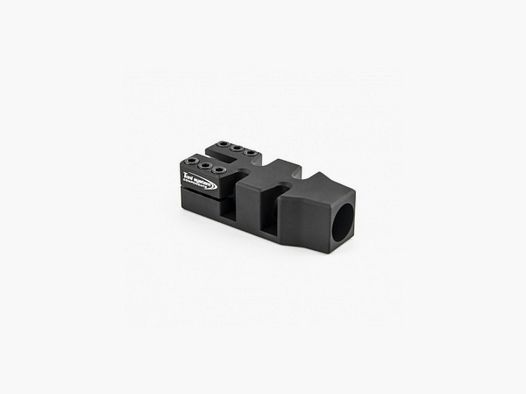 TONI SYSTEM V4NM2SP Brake wylotowy do Benelli M2 SP z oryginalnym żebrowaniem, kolor: Czerwony