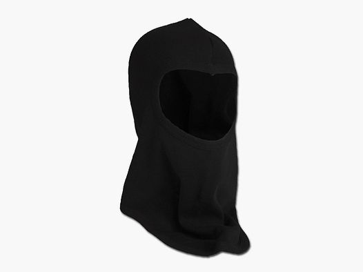 Mil-Tec Mil-Tec Kopfhaube Balaclava offen Baumwolle schwarz