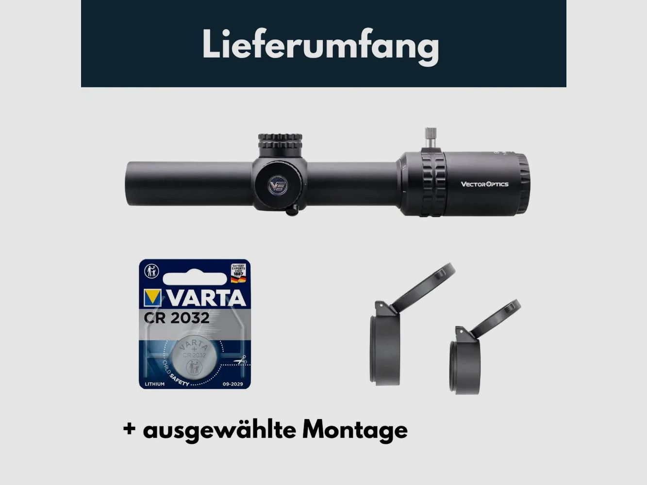 Vector Optics SCOC-13II Grimlock 1-6x24SFP GenII