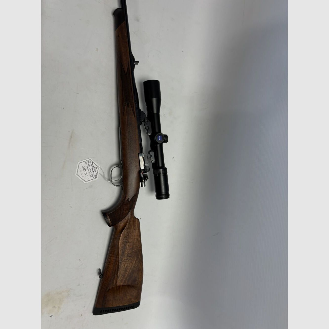 Mauser 98, Geller Fertigung, DWM Berlin inl.2,5-10x56 Swarovski Habicht LMS LA40