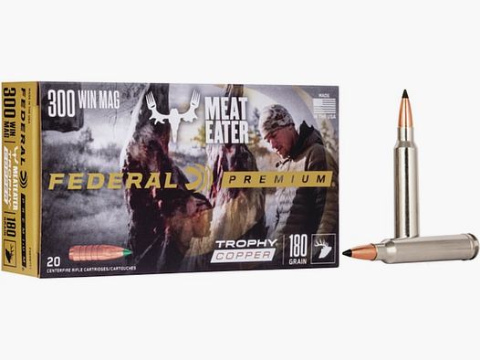 Federal Premium Trophy Copper .300 Win. Mag. 180GR 20 cartuchos