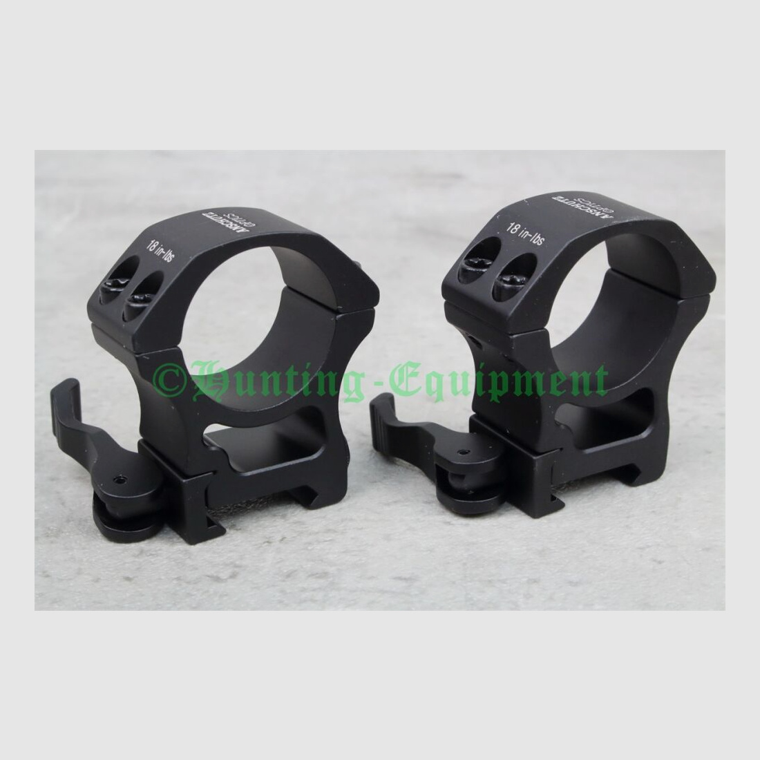 Montaż pierścieniowy Anschütz 30mm Picatinny BH 17,1mm