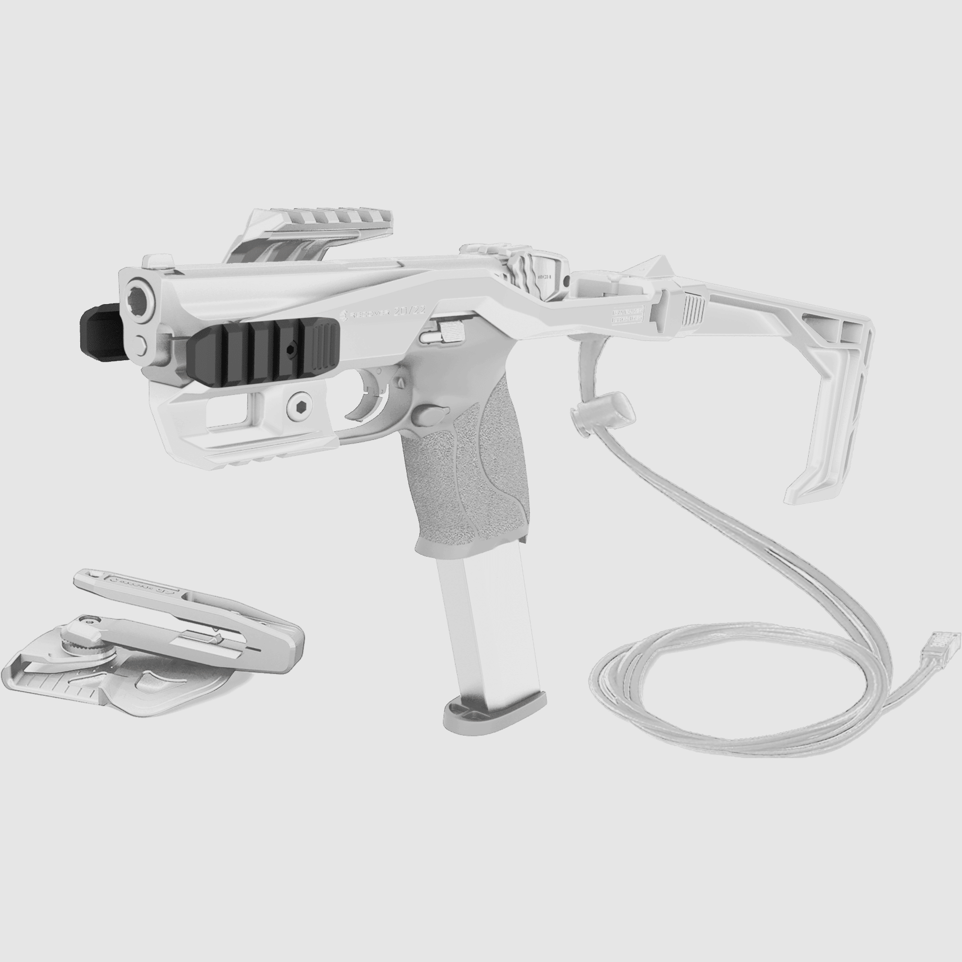Recover Seitl. Picatinnyschienen für Stabilizer und P-IX+