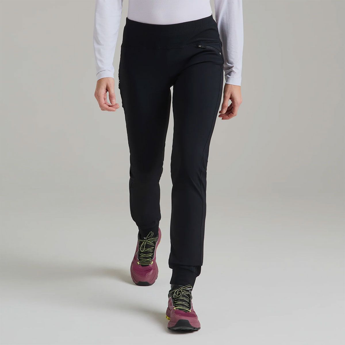 BROEK – MONTURA – DAMES – SOUND PANTS WOMAN Zwart / Zwart, afbeelding 4 van 9