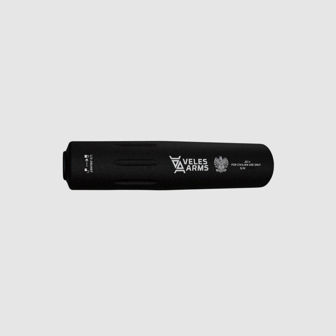 Muzzle device suppressor VELES 22LR 1/2X28, image 1 of 2