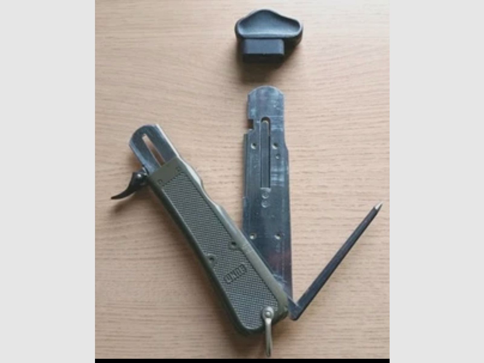 Fallschirmjäger, Kapp Messer der deutschen Bundeswehr, für deutsche Kunden, nur der Griff erhältlich