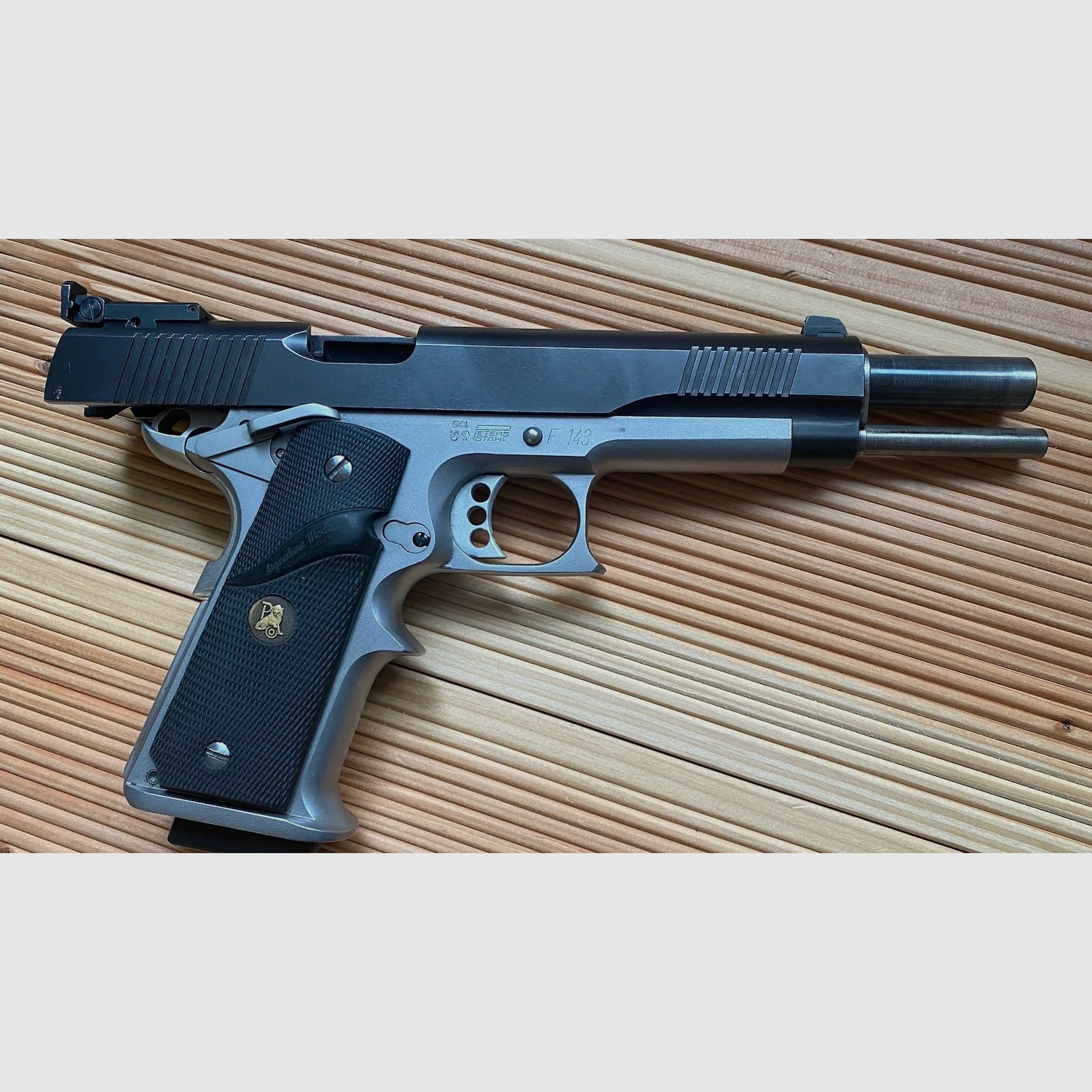 Peters Stahl 1911 Rangemaster - .45ACP/9mm Luger Wechselsystem - Multicaliber Schlitten als zweites System