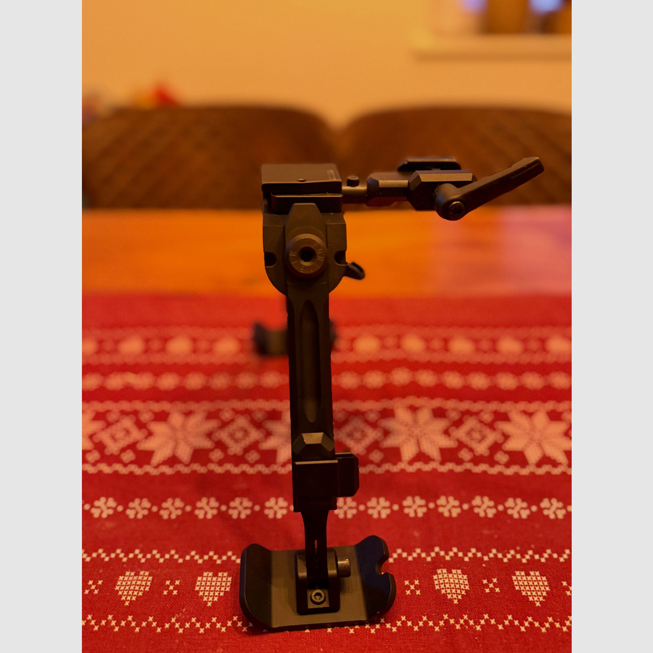 Fortmeier bipiede H171 – montaggio a 6 ore incluso adattatore Picatinny