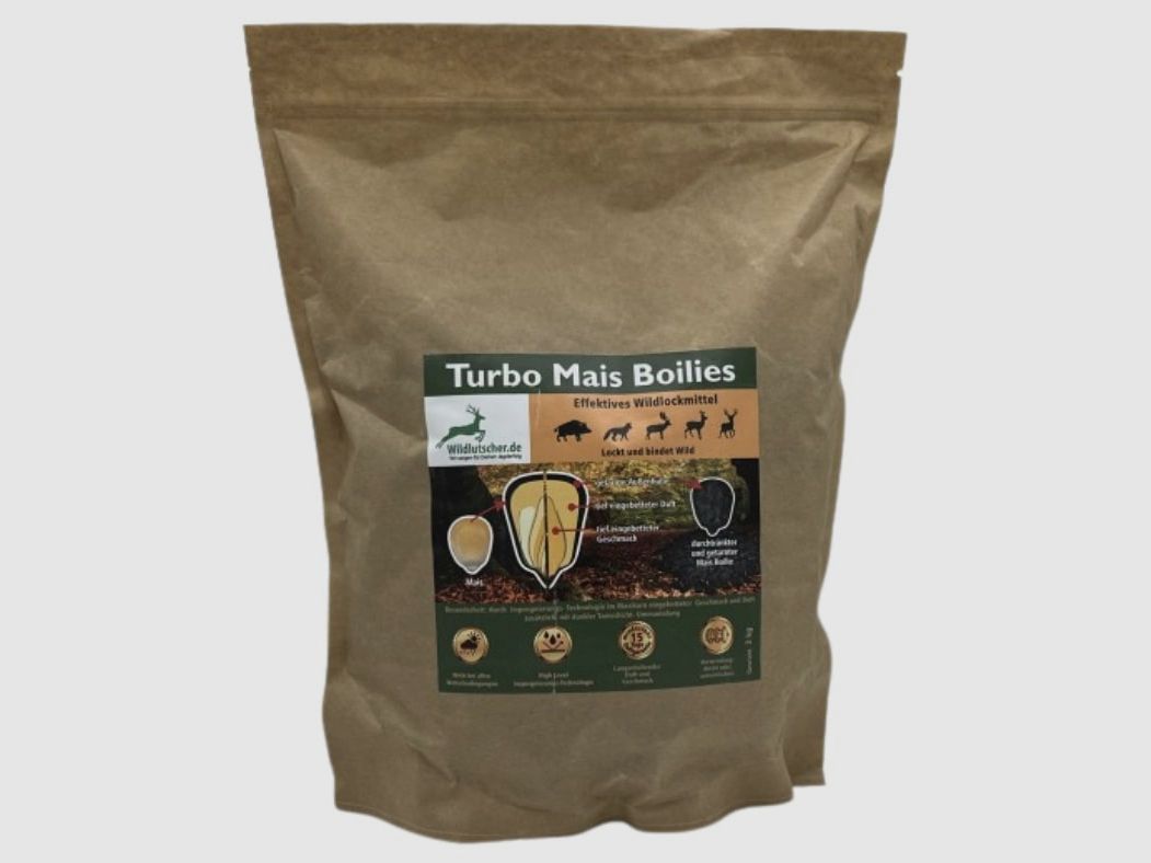 Wildlutscher Turbo Mais Boilies 3 kg