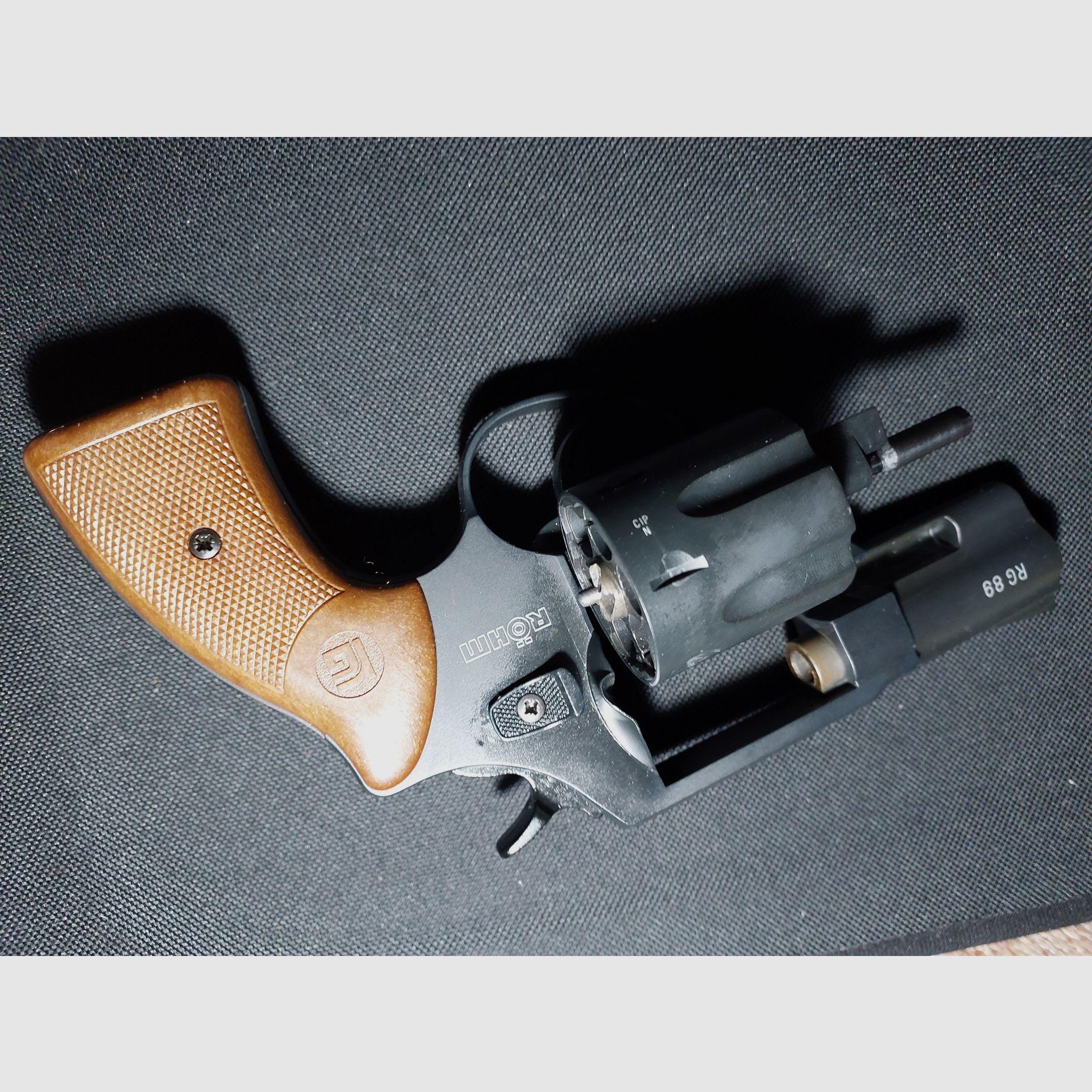 Röhm RG89 Schreckschuss Revolver brüniert (PTB 976)