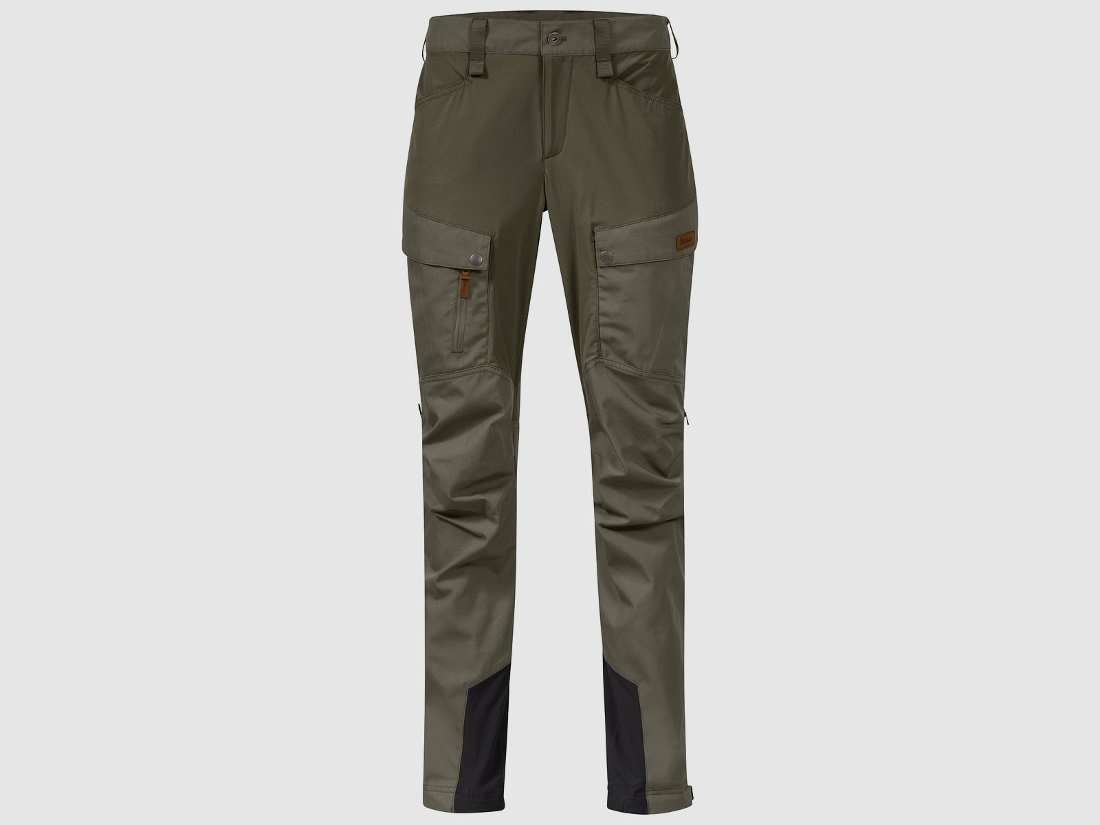 Bergans Nordmarka Favor Pantaloni Outdoor Donna Verde Fango / Verde Scuro Fango 34