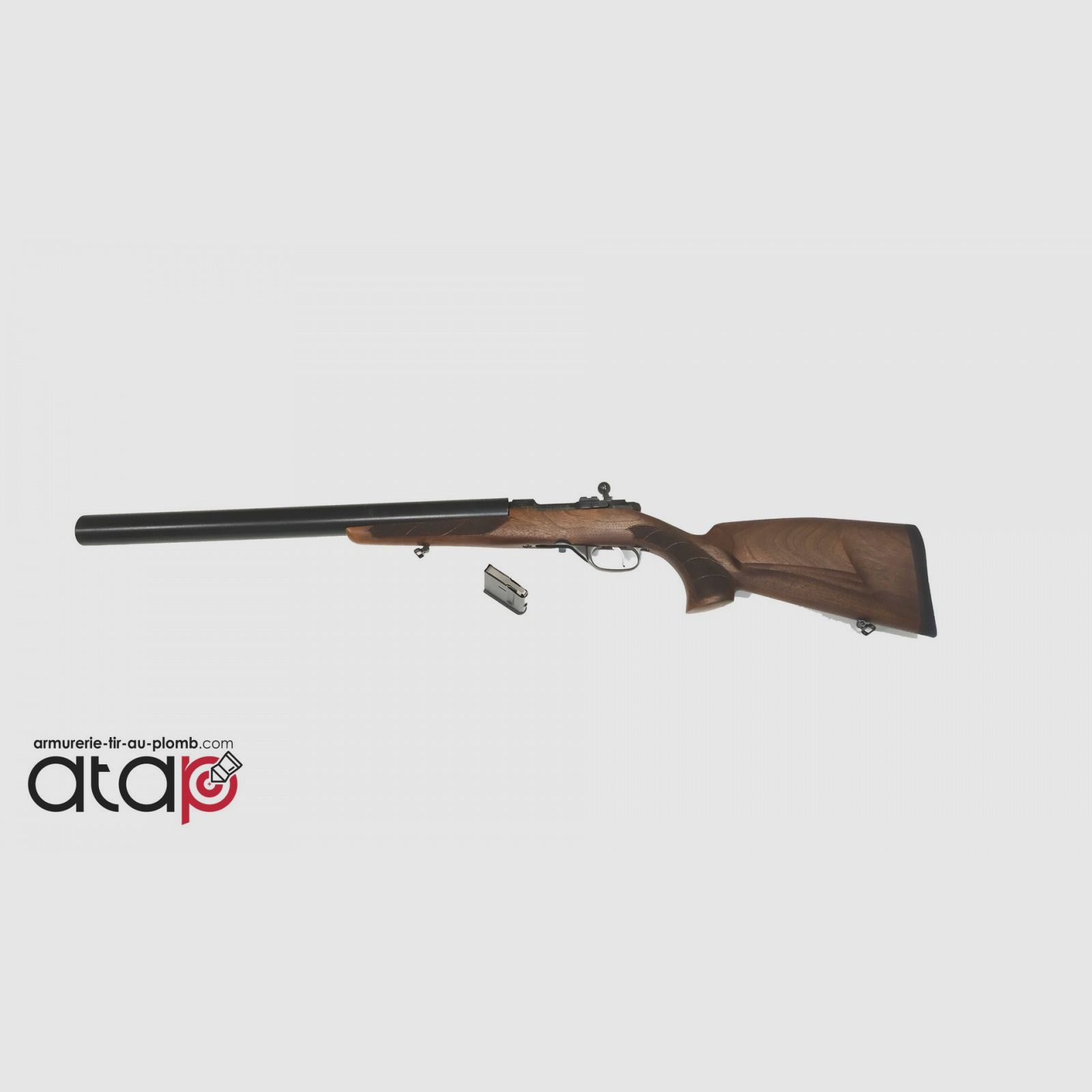 CZ527 Luxusbüchse Holzschaft Kal.222 Schalldämpfer, Bild 1 von 4