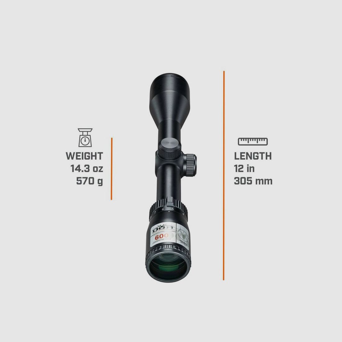 Bushnell Trophy 3–9x40 DOA600 (SKU 753960B)