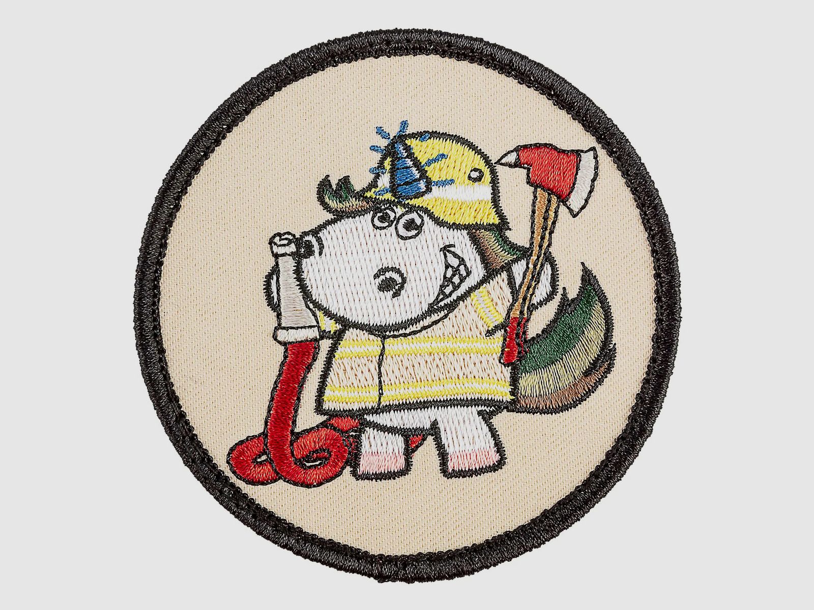 Café Viereck Café Viereck Patch Feuerwehr Einhorn