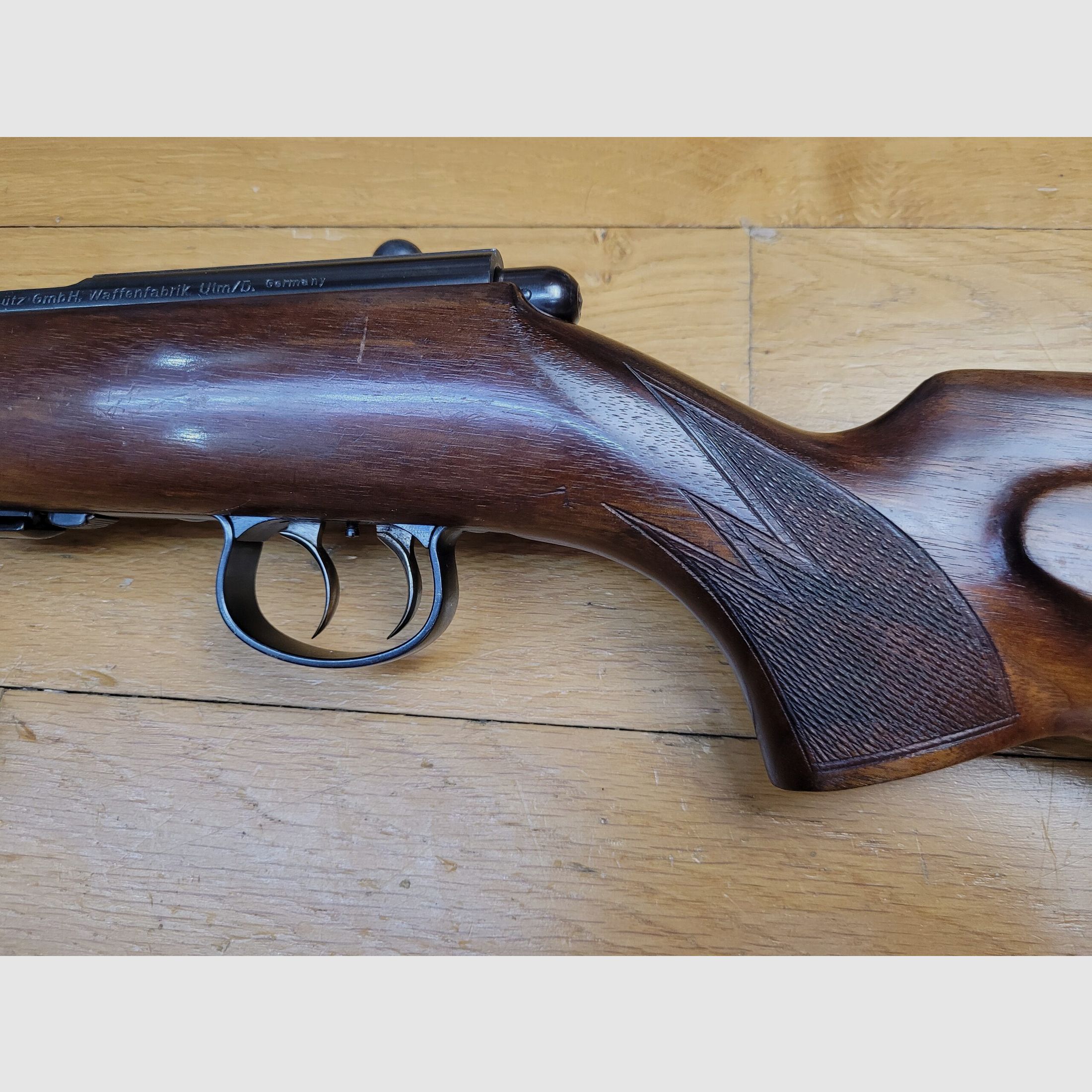 Seltene und sehr schöne Anschütz Gewehr Typ Schützen – Modell 1418 ST – Kal. 22LR – Original Anschütz Magazin – Anschütz Qualität der 60er Jahre – Ein Wunderwerk von Kleingewehr und ein Sammlerstück – TBE++, Bild 27 von 32