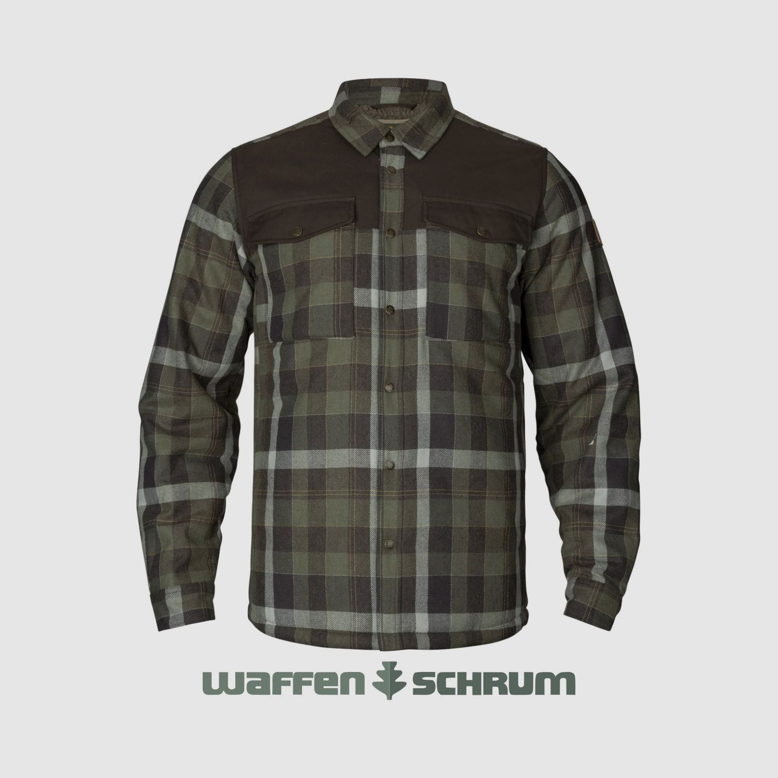 Camisa Härkila Asmund Aislada Verde Sauce/Phantom