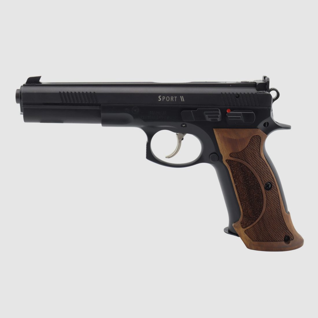  Waffen Oschatz  Sport II SA/DA 6" Longslide Matchpistole Nussbaum Matchgriff original von Waffen-Oschatz Stuttgart CZ75