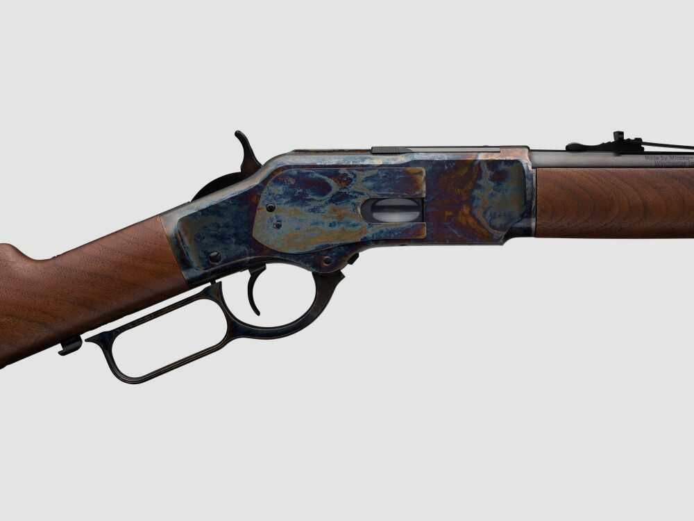 Winchester 1873 Competition Carbine High Grade Color Case .357 Mag. (MIROKU FERTIGUNG) Auf Lager