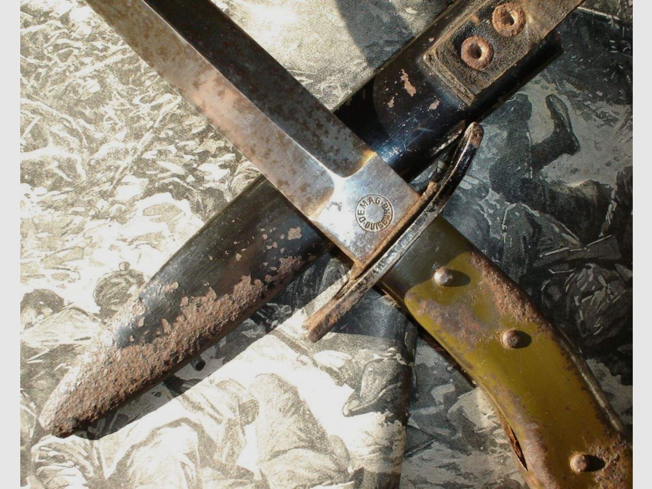 Original Grabendolch DEMAG Duisburg aus Wk1 