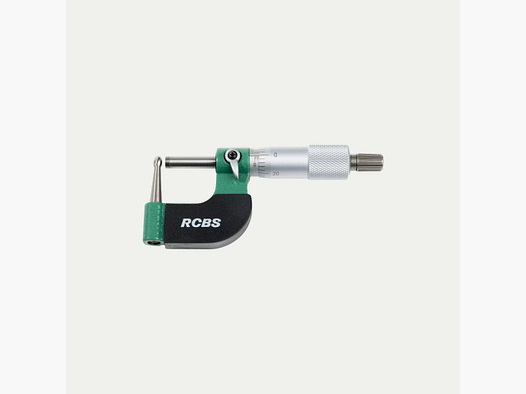 RCBS 87324 Vernier Ball Micrometer 0–1 Inch