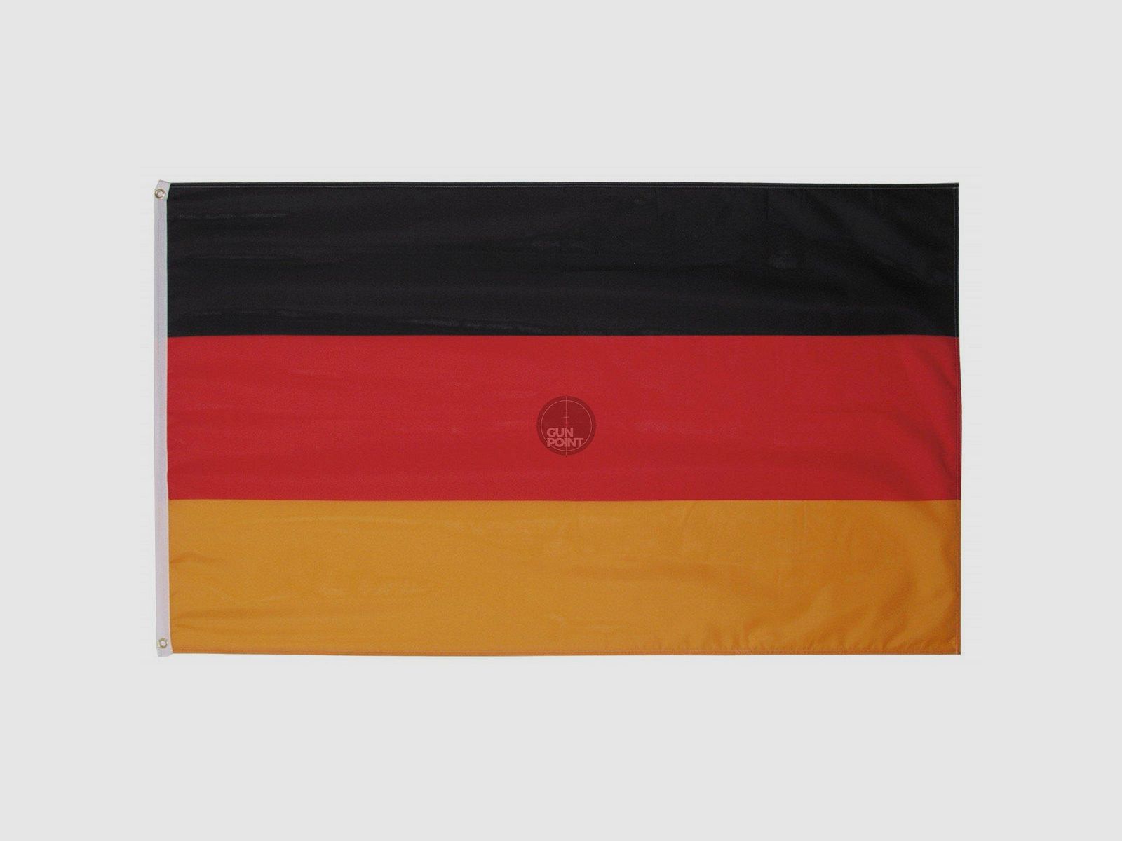 Fahne, Deutschland,Polyester, 90 x 150 cm