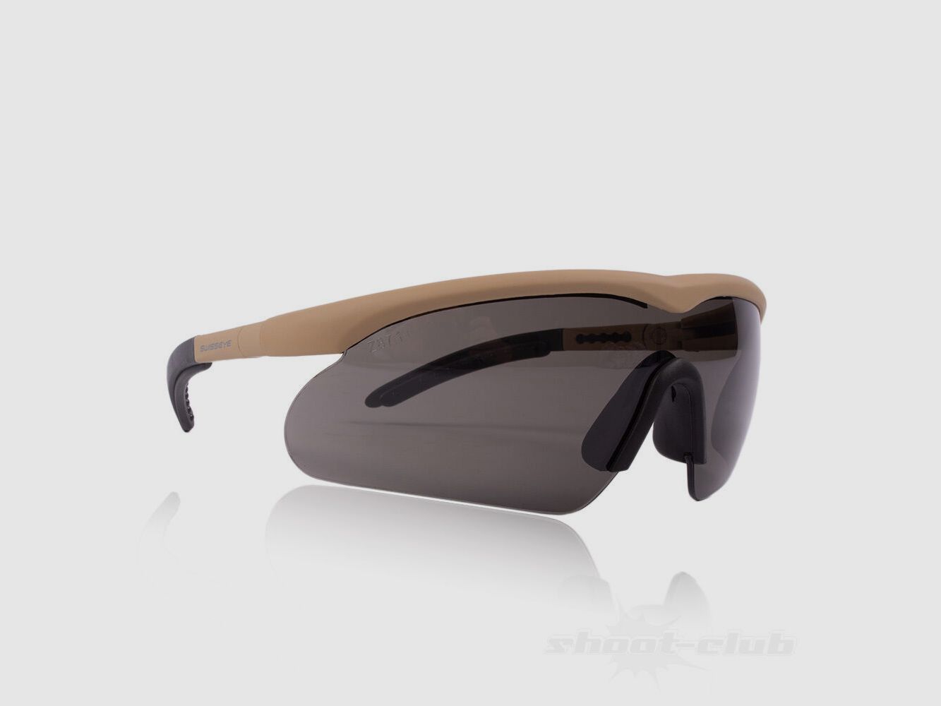 Gafas de protección Swiss Eye Raptor tamaño M marrón