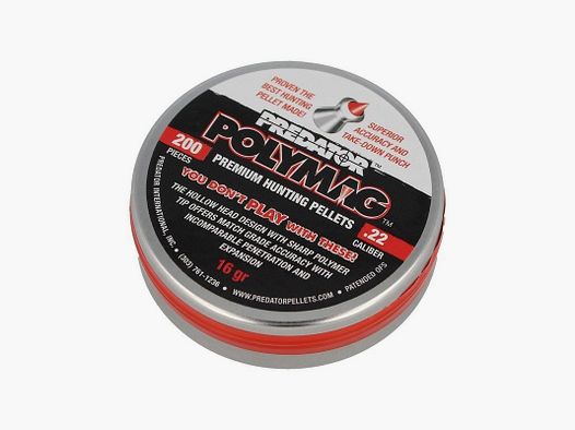 CAJA DE 200 BALAS JSB DIABOLO PREDATOR POLYMAG CAL.5.5