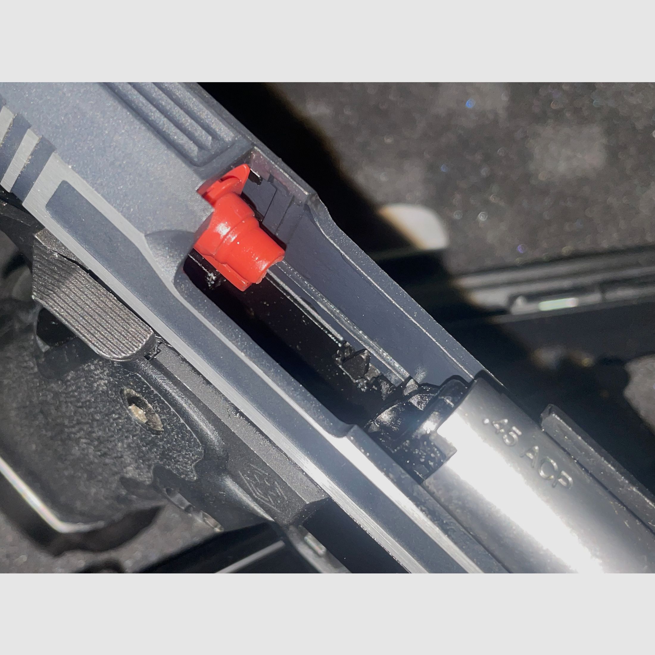 AW Custom Airsoft Pistole Hicapa 6mm BB + HPA Adapter Creeper Concepts