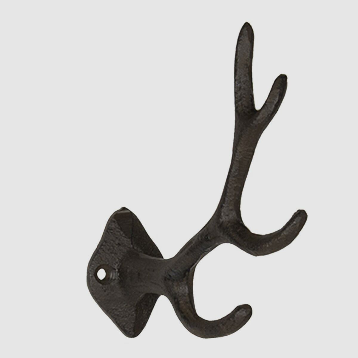 Decoración Lovergreen motivo gancho de pared hierro cuerno de ciervo