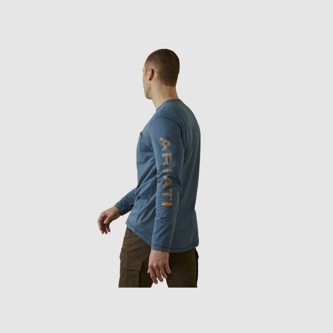 Ariat Herren Langarmshirt Rebar® Workman Logo