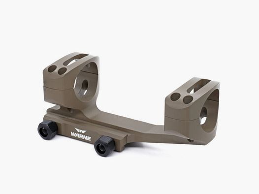 Warne Skeleton Montage - monobloc 34mm Weaver Dark Earth